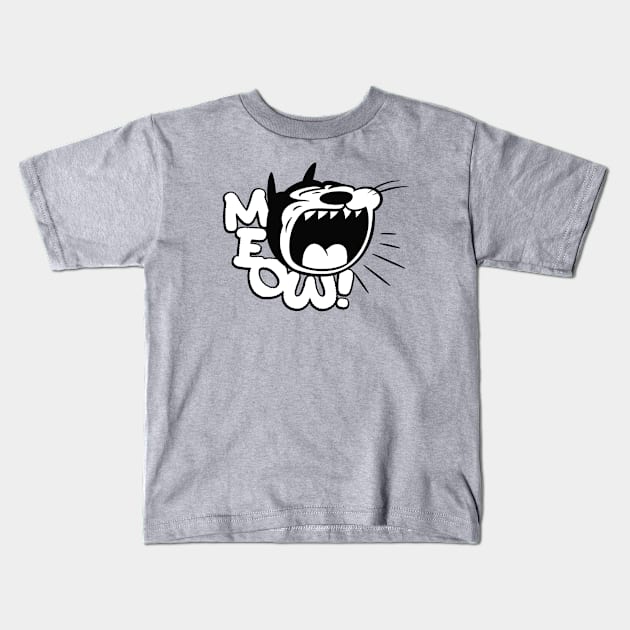 MEOW! Kids T-Shirt by GiMETZCO!